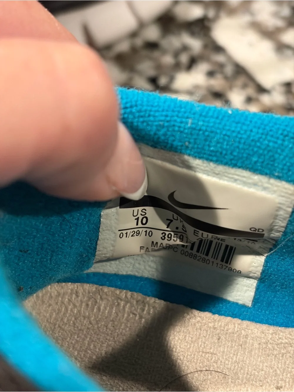 Nike questions leave